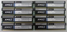 8x Corsair 4GB XMS3 DDR3 1333MHz 32GB Total CMX8GX3M2A1333C9 CMX16GX3M4A1333C