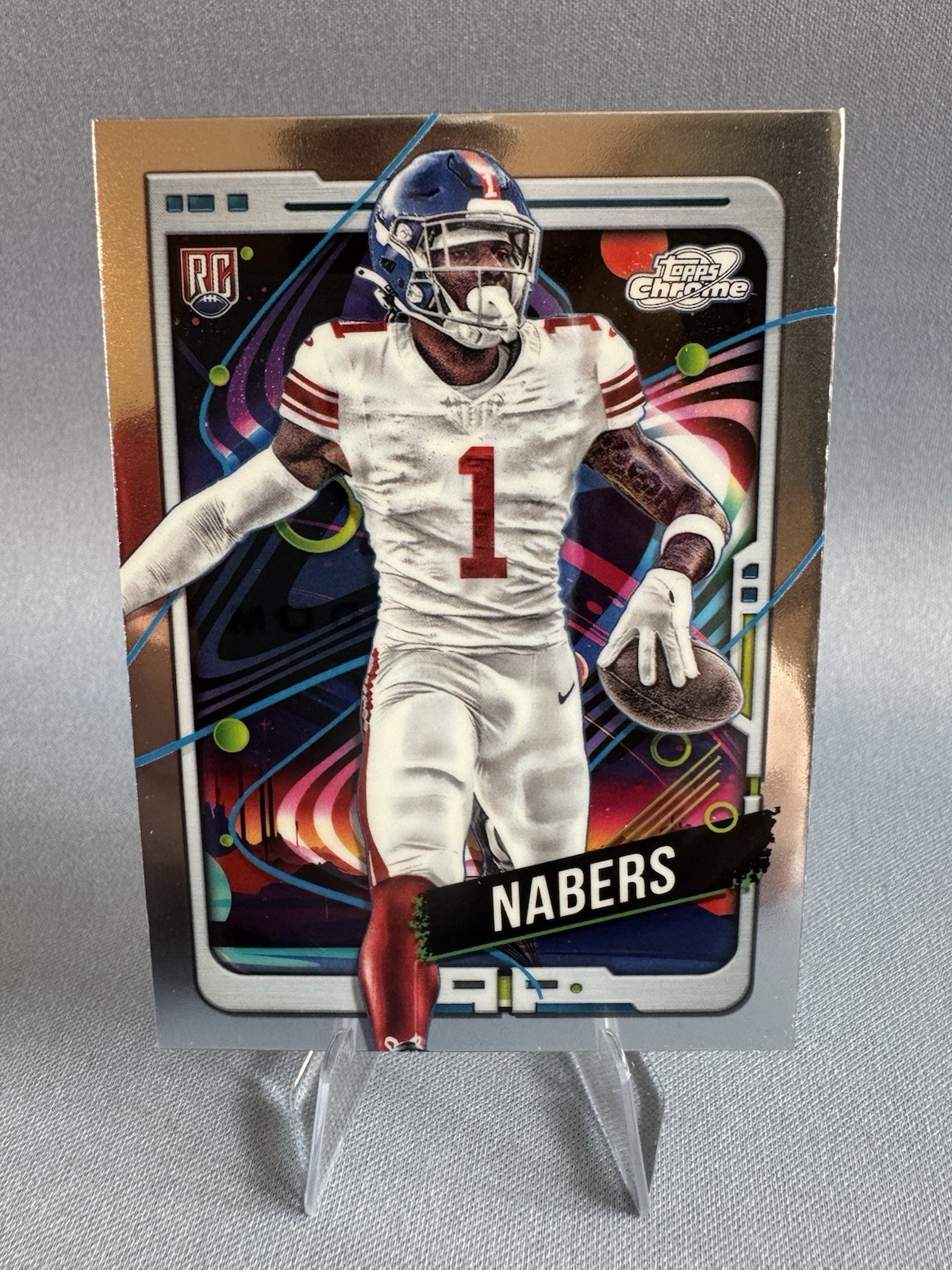 2024 Topps Cosmic Chrome - Rookies Malik Nabers #167 (RC)