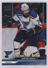 2023-24 Upper Deck Series 2 Deluxe 98/250 Justin Faulk #409 1b9u