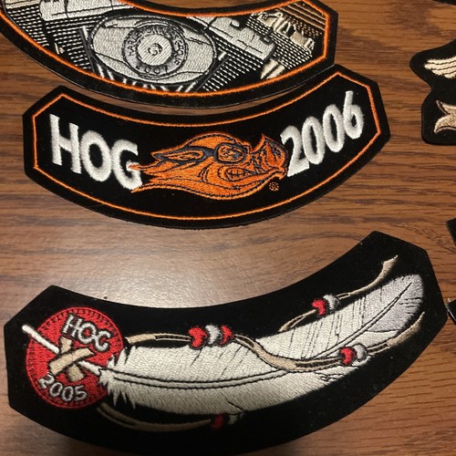 Harley Davidson HOG Harley Owners Group patches and pins Huge Lot 1987-2010 - Picture 8 of 10