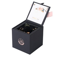Preserved Roses, Gift Box, Real Roses, Mothers Day, Valentines, Black Rose