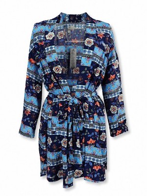 Springfield leichtes Sommerkleid Umhang gebunden One Size, Neu !!