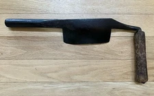 D.R. BARTON 6" COOPERS CHAMFER DRAW KNIFE - VINTAGE WOODWORKING ROCHESTER NY USA