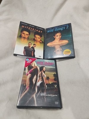Wild Things Trilogy Collection 3 DVD Lot Set 1 2 3 Tested Works One Two Three