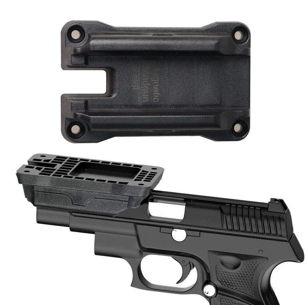 Gun Magnet Mount, Magnetic Concealed Gun Holster Pistol Holder For Car Bed Desk