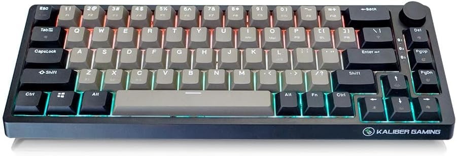 IOGEAR MECHLITE NANO Bluetooth 5.0 and USB-C Wired  Mechanical Gaming Keyboard