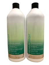 Redken Genius Wash Cleansing Conditioner Medium Hair DUO 33.8 OZ Each 0.96 per gallon