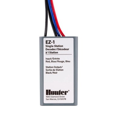 NEW Hunter Industries EZ-1 Single Station Two Wire Decoder for ICC2, HCC, Pro-C