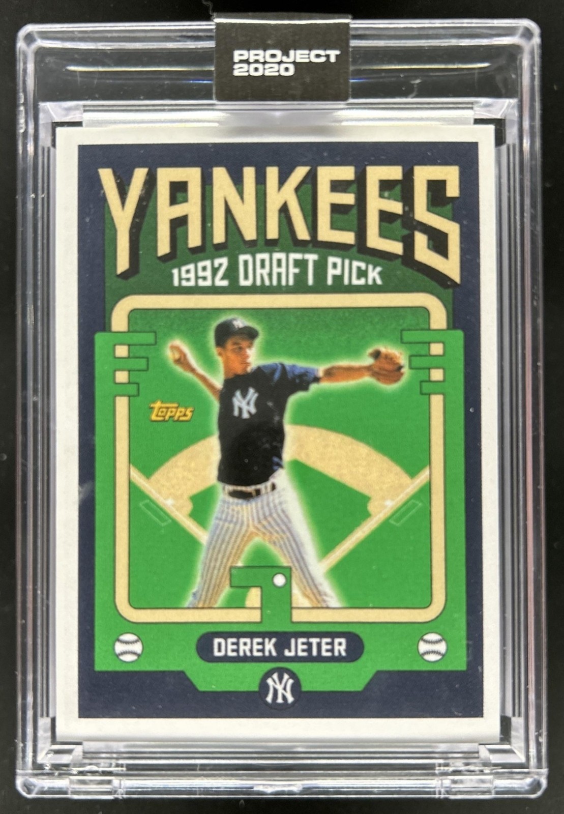 2020 Topps Project Derek Jeter #59 Yankees