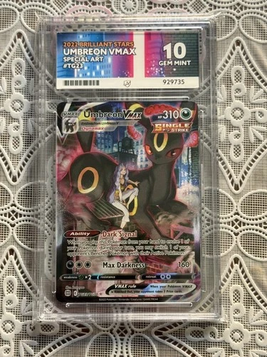 Pokémon Umbreon VMAX Brilliant Stars TG23/TG30 ACE 10