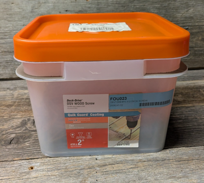 #ad Simpson Strong Tie #10 x 2quot; DSV Wood Screw Quik Guard Tan T25 1750ct DSVT2MB $84.99