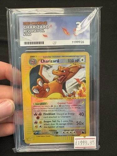 Charizard Skyridge Reverse Holo Ace 3