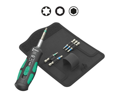 Wera 05075850001 7515/7 Kraftform Safe-Torque Speed Bicycle 1, 7 pieces