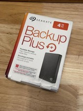 NEW/SEALED Seagate Backup Plus Portable Storage 4TB USB 3.0  STDR4000100