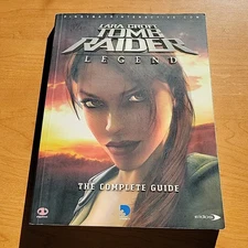 Laura Croft Tomb Raider Legend Complete Guide Book 2006