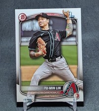 Yu-Min Lin 1st Prospect Rookie 2025 Bowman Card #BP-27 Arizona Diamondbacks