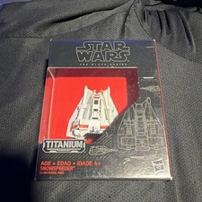 Hasbro Star Wars Black Series Titanium Snowspeeder 17 New Sealed