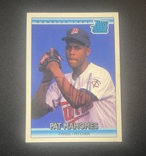 1992 Donruss Rated Rookie Pat Mahomes #403 (RC) On Card Auto. rookie card picture