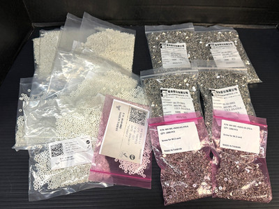 21,000 M.2 SSD Mounting Screws + 23,000 Nylon Washers Bulk Lot 44,000 PCS
