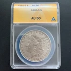 1885-S Morgan Silver Dollar  in ANACS Holder - Free Shipping