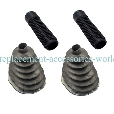 Rubber Steering Boots & Grips Kit For Bobcat 751 753 763 773 863 864 873 883