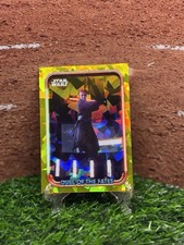 2024 Topps Chrome Sapphire Star Wars Darth Maul Yellow 62/75 DF-16