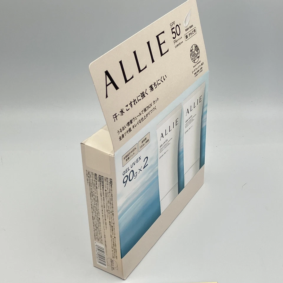 Kanebo ALLIE Chrono Beauty Gel UV EX SPF50+/PA++++ 3,2 oz 90 g Juego de 2 Foto 2 de 4