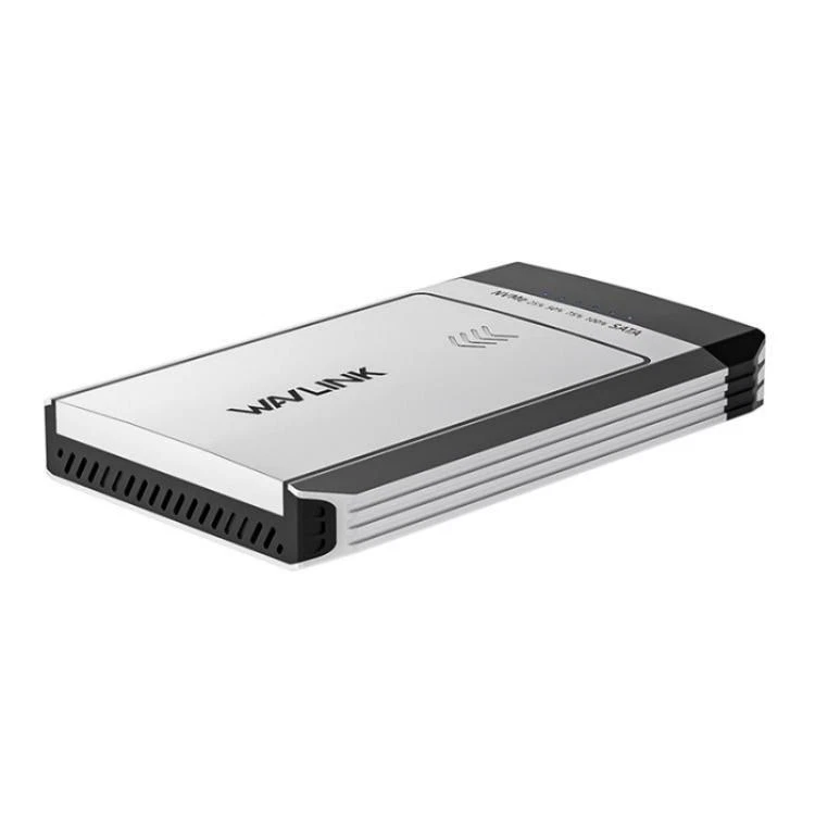 WAVLINK ST347 One-Click Offline Clone Dual Slot M.2 SSD Enclosure USB-C 3.2 Gen2 - Image 2 of 4