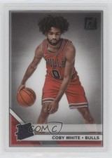 2019-20 Panini Clearly Donruss Rated Rookie Variation Coby White #V56 0s9x