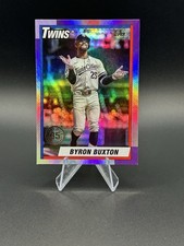 2025 Topps Update Byron Buxton 1990 35th Anniversary Pink Foil Minnesota Twins