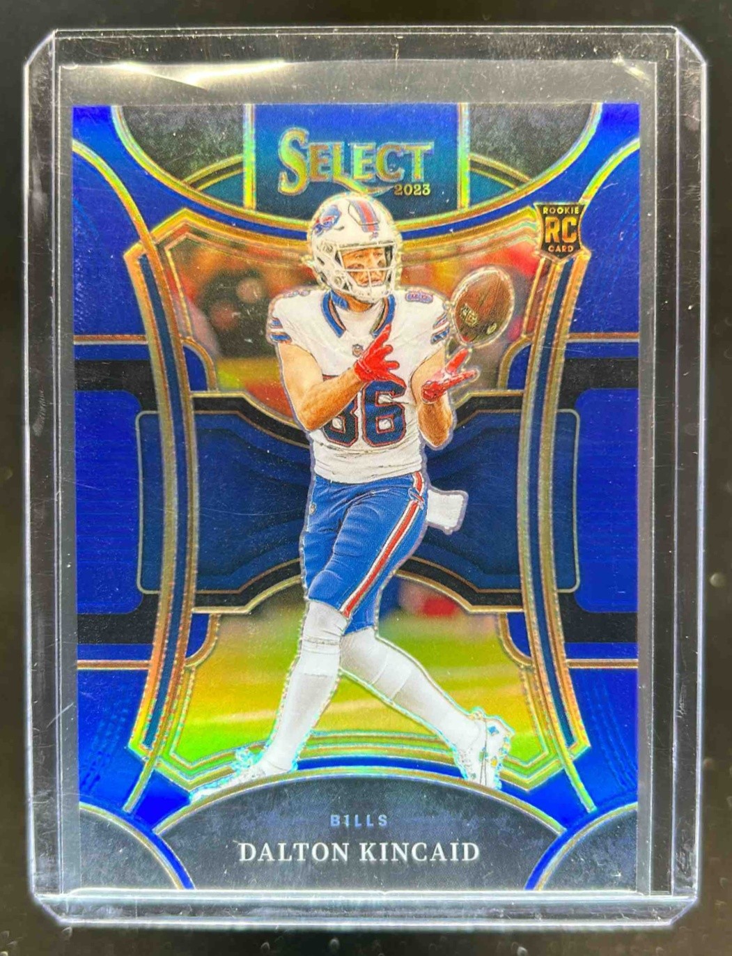 2023 Select Dalton Kincaid RC Blue Prizms Rookie Suite #/99 Bills