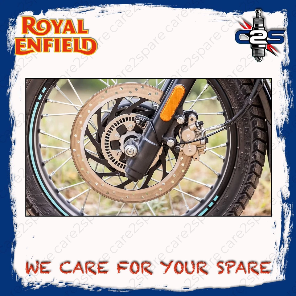 Genuine Royal Enfield front brake disc for Himalayan 411cc Scram 411cc 587310 - Image 3 of 4