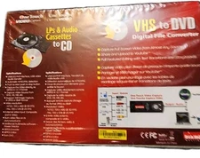Diamond Multimedia VC500 USB 2.0 Digital File Converter VHS DVD LP CD One-Touch