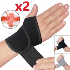 Wrist Hand Brace Support Carpal Tunnel Sprain Arthritis Gym Splint Left / Right