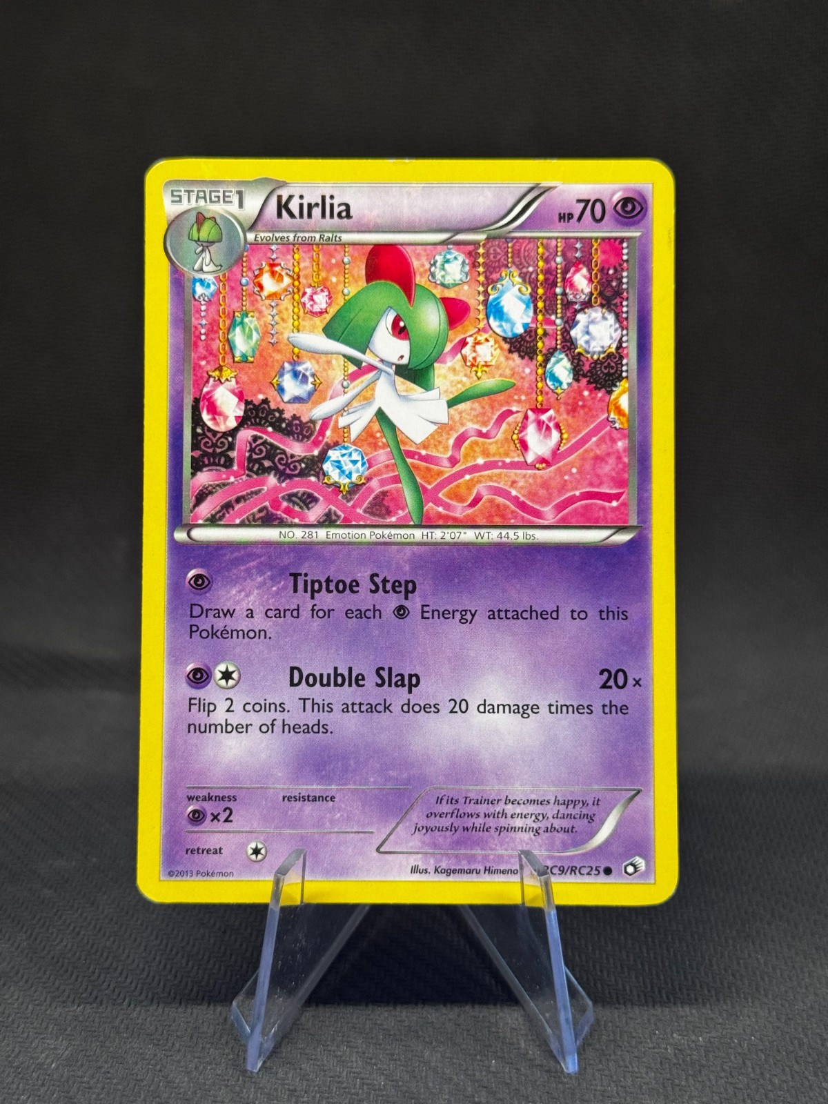 Kirlia - RC9/RC25 - Pokemon Legendary Treasures Radiant Collection Card MP