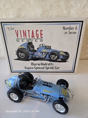1:18 #83 Mario Andretti GMP Gapco Special Sprint Car NIB MINT!  Series #6 #7606