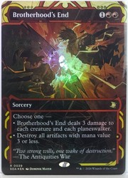 Brotherhood's End #39 Foil Secrets of Strixhaven: Mystical Archive