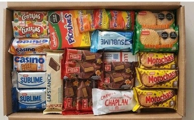 Peruvian Snacks Care Package Assorted Chocolates & Cookies Doña Pepa Sublime...
