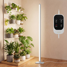 36W Vertical Standing LED Full Spectrum Grow Light for Indoor Plants Auto-Timer