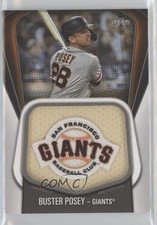 2020 Topps Jumbo Jersey Sleeve Patch Buster Posey #JJSP-BP Jumbo Patch 0b0