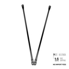 31.5"/80cm Garden Swing Replacement Rods Metal Round Rods 31.5" 80cm Black