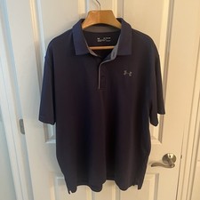 Under Armour Playoff Polo Shirt Mens XXL 2XL Floral Short Sleeve Golf