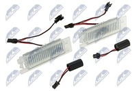 Kennzeichenleuchte NTY ELP-PL-000 FüR Opel Corsa S07 Astra A04 GTC Meriva S10