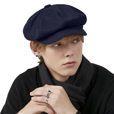 Classic Newsboy Hats Two Size Newsboy Flat Cap for Men and Women Fashion Bake...