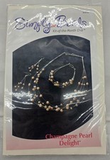Annie's Simply Beads "Champagne pearl delight" Kit-of-the-Month Club BD919 NEW