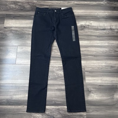 AE American Eagle Slim Straight Extreme Flex 4 Dark Jeans Black Men s 32 X 36