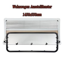 Wohnwagen Ausstellfenster 1450x550mm Acrylglas Seitenfenster Wohnmobil