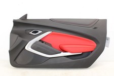 2016-2019 Chevrolet Camaro Coupe Red Leather Right Door Panel Oem Rd112