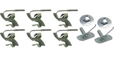 OER T1413 Upper Tailgate Molding Clip Set for 1967-72 Chevy/GMC Trucks