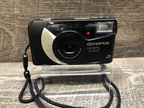 Olympus NEWPIC Zoom 60 APS 35mm Film Camera 30-60mm Lens NOT WORKING!! *AS IS* - Picture 2 of 9